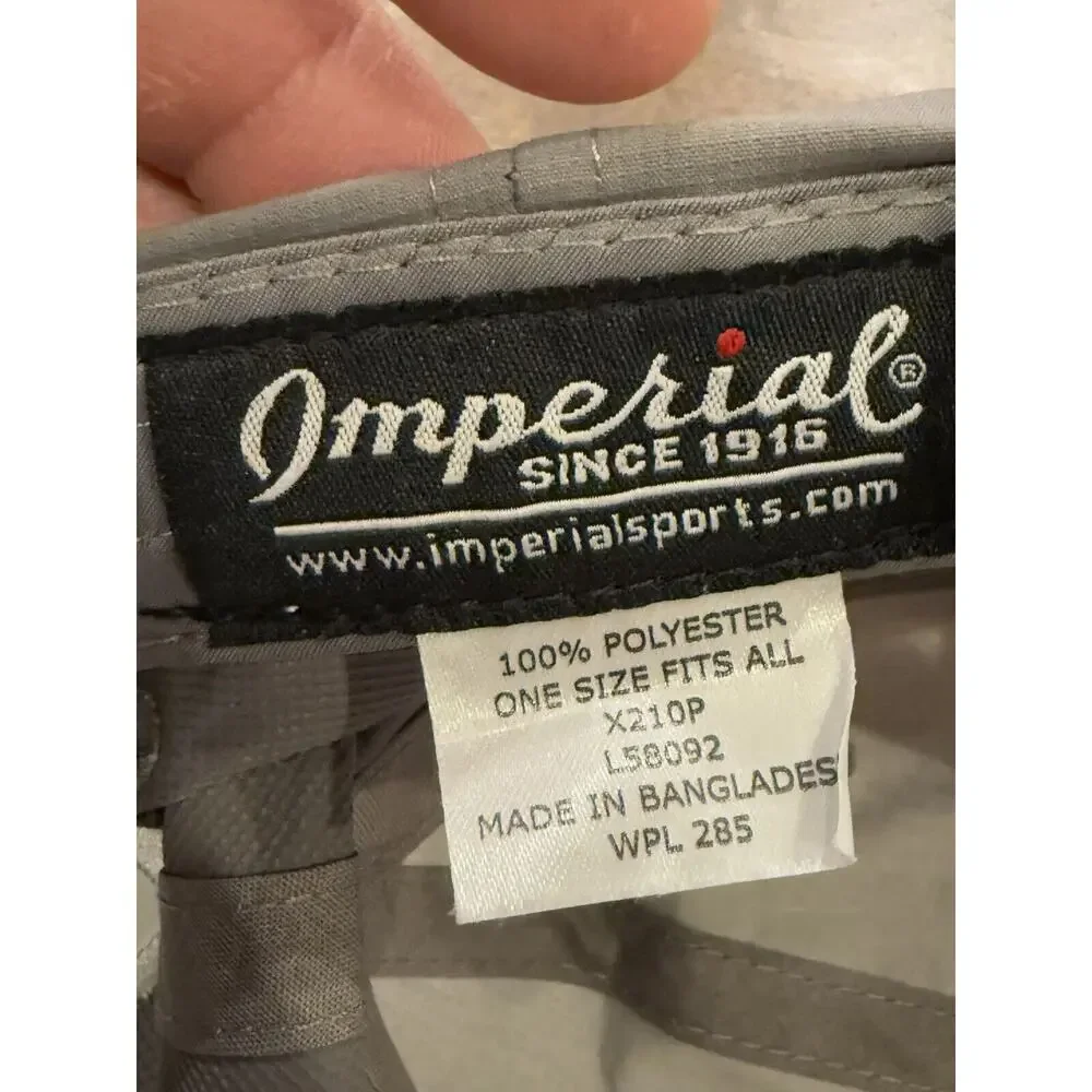 Imperial PGA Tour Championship Gray Adjustable Strapback Hat NWT Company’s Logo
